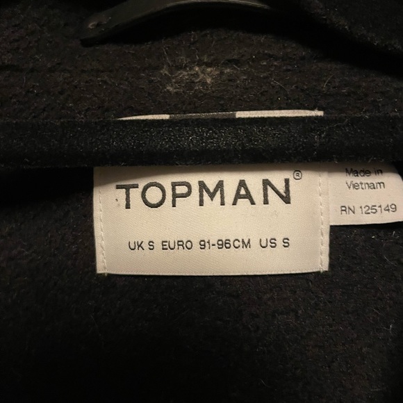 Black coat size S - Picture 2 of 2